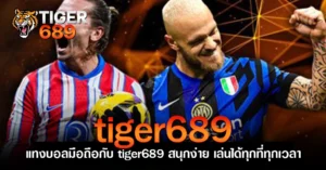 แทงบอลมือถือกับ tiger689 สนุกง่าย เล่นได้ทุกที่ทุกเวลา